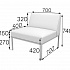 Мягкая мебель для офиса Секция A1 на Office-mebel.ru 1