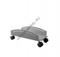 Подставка под РС мобильная СЕРЫЙ SB-7004 (ST) на Office-mebel.ru