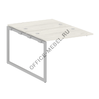 Проходной наборный элемент рабочей станции на О-образном м/к (проходная опора Б.ОСП-147, две столешницы, два комплекта траверс) 40БО.ПРС-СП-2.1 на Office-mebel.ru