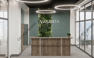 Vasanta Ресепшен - Мебель для приемных из материала ЛДСП из материала ЛДСП на Office-mebel.ru