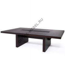 RIVIERA/MARE Стол д/переговор. 105 1101 FE/SC BLACK на Office-mebel.ru
