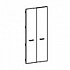 Двери двойные с замком (для шкафа 5С) B5D40K-2 на Office-mebel.ru 1