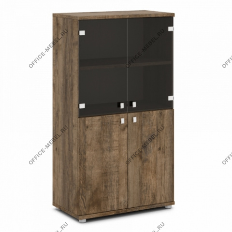 Шкаф со стеклом V-664 на Office-mebel.ru