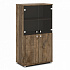 Шкаф со стеклом V-664 на Office-mebel.ru 1