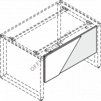 Панель нижняя к столу L1200 на Office-mebel.ru