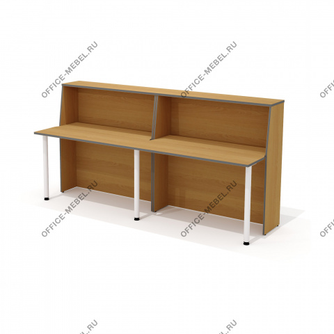 Стойка администратора ольха А-120 (x2) + L-710 (х3) на Office-mebel.ru