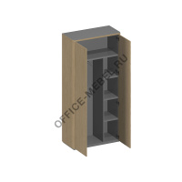 Шкаф для одежды с дополнением ИН 342 ГР на Office-mebel.ru