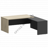 Стол руководителя КZP-18 L/R							 на Office-mebel.ru