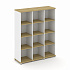 Стеллаж три узкие секции, 4 ниши CN.STU-430 на Office-mebel.ru 1