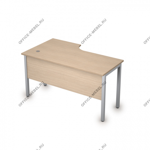 Стол на металлических опорах с экраном 2МД.145 ПР/Л на Office-mebel.ru