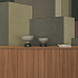 Экран (ДСП) с кронштейнами стола руководителя (для стола 2000) БР 1423 на Office-mebel.ru 7