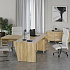 Стол руководителя с опорной тумбой Л/П COR.SRT-18 на Office-mebel.ru 3