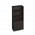 Шкаф для документов с кожаными фасадами, без стеклянных дверей КМ-93892 на Office-mebel.ru 1