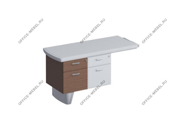 Тумба 2-ящ. (один ящик-картотека) для боковой приставки EX33 на Office-mebel.ru
