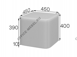 Пуф на регулируемой опоре БК-4540 на Office-mebel.ru