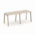 Рабочая станция на 2 места ES.RS-2.1-VP на Office-mebel.ru 1