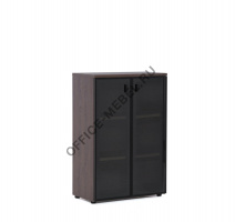Шкаф в.121 стекл. двери 709/VO09.09/DD на Office-mebel.ru