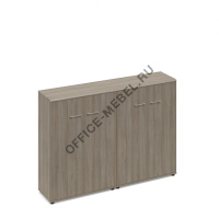 Шкаф средний комбинированный закрытый (топ МДФ) МР 9392 на Office-mebel.ru