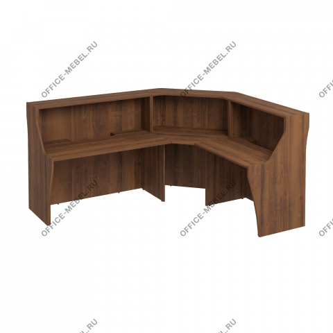 Стойка ресепшен угловая с вырезом левая/правая К.9232 ДШ на Office-mebel.ru