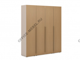 Шкаф 4-х дверный для документов (двери шпон) AU1820/V29BR/S.U727 на Office-mebel.ru