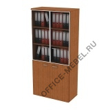 Шкаф для документов со стеклянными дверьми 346 на Office-mebel.ru