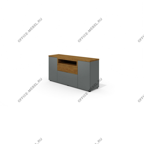 Греденция (два распашных фасада, два ящика, ниша) Neo-34 на Office-mebel.ru