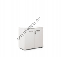 TOUR Шкаф низкий 80x75 80H014 W3W3 alum на Office-mebel.ru