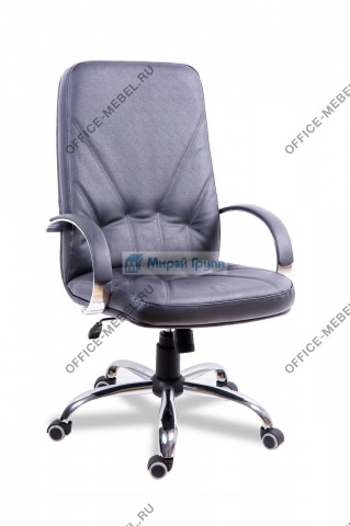 Кресло руководителя МЕНЕДЖЕР КОРОТКИЙ ХРОМ на Office-mebel.ru