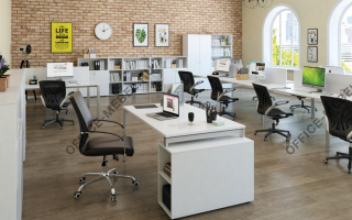 Tess Metal - Офисная мебель для персонала светлого декора светлого декора на Office-mebel.ru