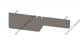 Фронталь для стола 1750 с брифингом JNS805.U727 на Office-mebel.ru