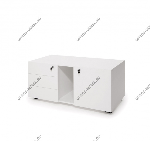 Приставка подкатная 103 201 white на Office-mebel.ru