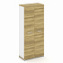 Шкаф две узкие секции, 5 ниш (Два фасада ЛДСП, 5 ниш) CN.STU-528 A на Office-mebel.ru 1
