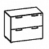 Шкаф - тумба с ящиками B1C86D2 на Office-mebel.ru 1