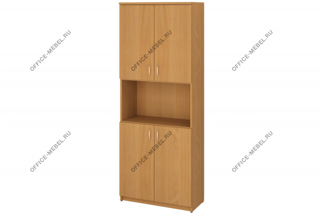 Шкаф закрый с нишей 2593 на Office-mebel.ru