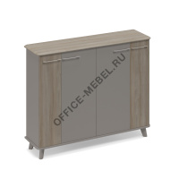 Шкаф средний закрытый греденция ТМ 343 на Office-mebel.ru