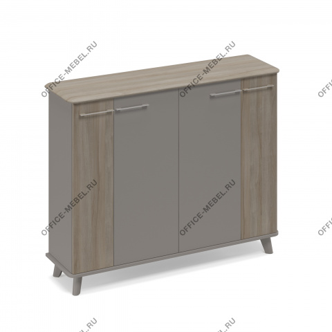 Шкаф средний закрытый греденция ТМ 343 на Office-mebel.ru