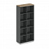 Стеллаж высокий двухрядный СИ 302 на Office-mebel.ru 1