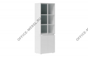 Шкаф для документов со стеклом ART415.U604 на Office-mebel.ru