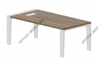 Cтол с металлическим аутлетом для вывода электропроводки MYSE2010 на Office-mebel.ru