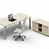 Стол на опорной тумбе 3 ящика (правый) BL160T3D на Office-mebel.ru 4