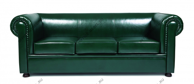 Мягкая мебель для офиса диван трехместный CHAIRMAN ЧЕСТЕР ЛАЙТ          									 на Office-mebel.ru