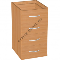 Тумба приставная узкая (без крышки) Э-26.1 на Office-mebel.ru