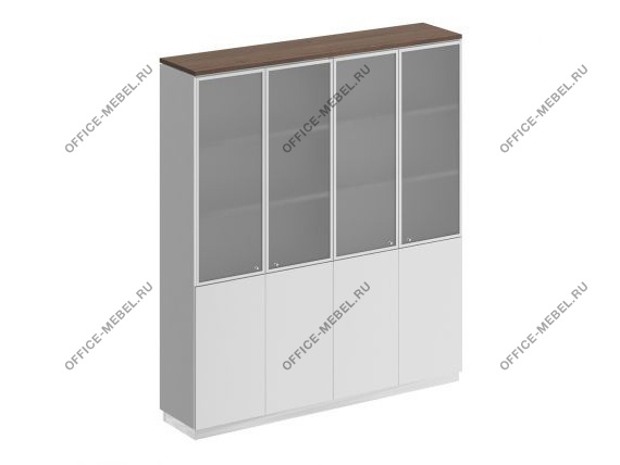 Шкаф для документов со стеклянными дверьми СИ 315 на Office-mebel.ru