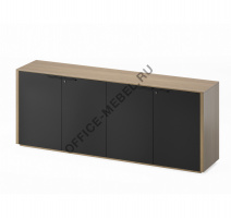 Шкаф низкий, 4 двери 103 502 ECL BL на Office-mebel.ru