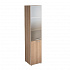 Шкаф узкий КВ210Л (сатин) на Office-mebel.ru 1