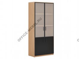 Шкаф для бумаг со стеклом TAU401.ANT на Office-mebel.ru