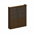 Шкаф высокий со стеклянными дверями (2 для документов) ПС 357 на Office-mebel.ru 1