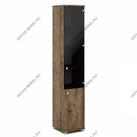 Шкаф со стеклом V-502л/п на Office-mebel.ru