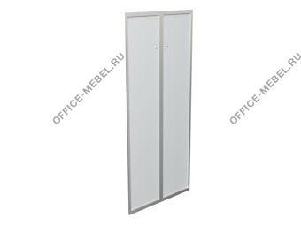 Комплект высоких стеклянных дверей (аллюм. рама) 12551 на Office-mebel.ru