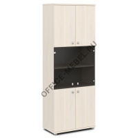 Шкаф со стеклом V-633 на Office-mebel.ru